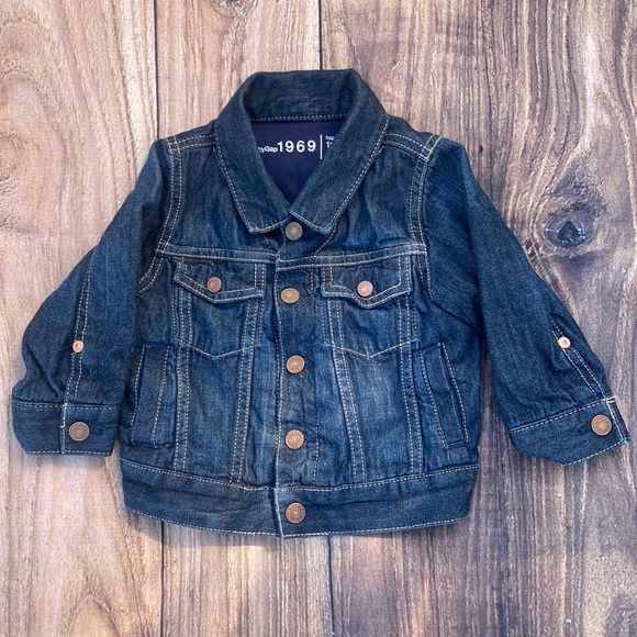 Gap jean jacket/12-18M - Picture 1 of 3